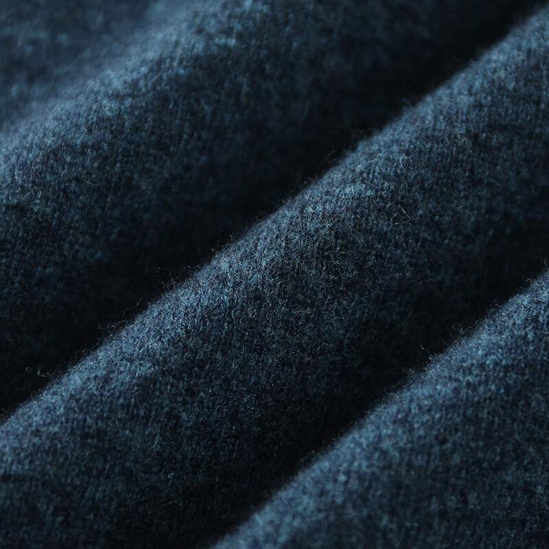 JOW Men's Thickened High-Neck Wool Blend Sweater