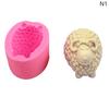 3D Cute Sheep Silicone Candle Molds Forms Diy Handmade Animal Candle Making Soap Clay Plaster Resin Moulds Cake Decorating Tools