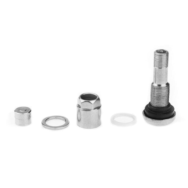 4 Bucăți Valve Universale pentru Anvelope Auto și Motociclete Cu Capac de Praf Toate din Oțel Rezistente la Explozie Tr525 Valve pentru Anvelope cu Vid Alezaj 11.3