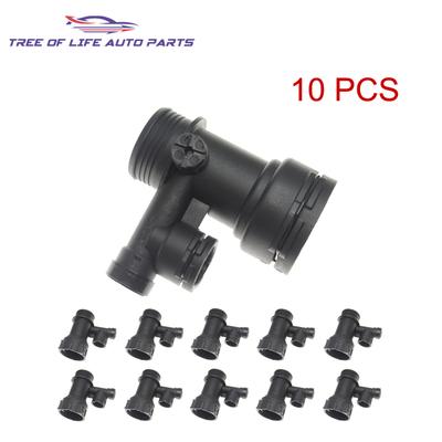 1/2/5/10x NW32/12-0° Upper Engine Radiator Coolant Hose Connector Flange For BMW 3 Series E46 1998-2005 M47N 11532249778