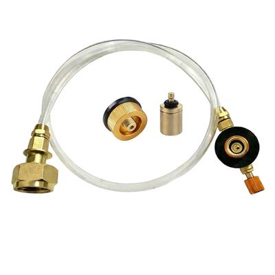Camping Gas Tanks Refills Adapters Quick Install Gas Canister Connectors Tanks Couplers for Outdoor Cooking Easy To Setups