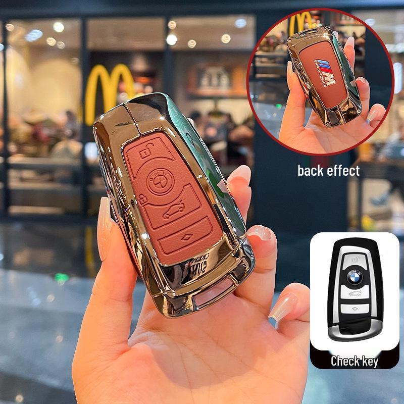 Compatible BMW Key Covers for X1/X2/X3/X4/X5/X6, 7/5/3 Series, Blade i3, and 525/325/530li Models