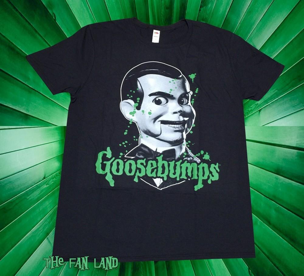 New Goosebumps Slappy the Dummy 1993 Vintage Men s Unisex T-Shirt Graphic Tee S