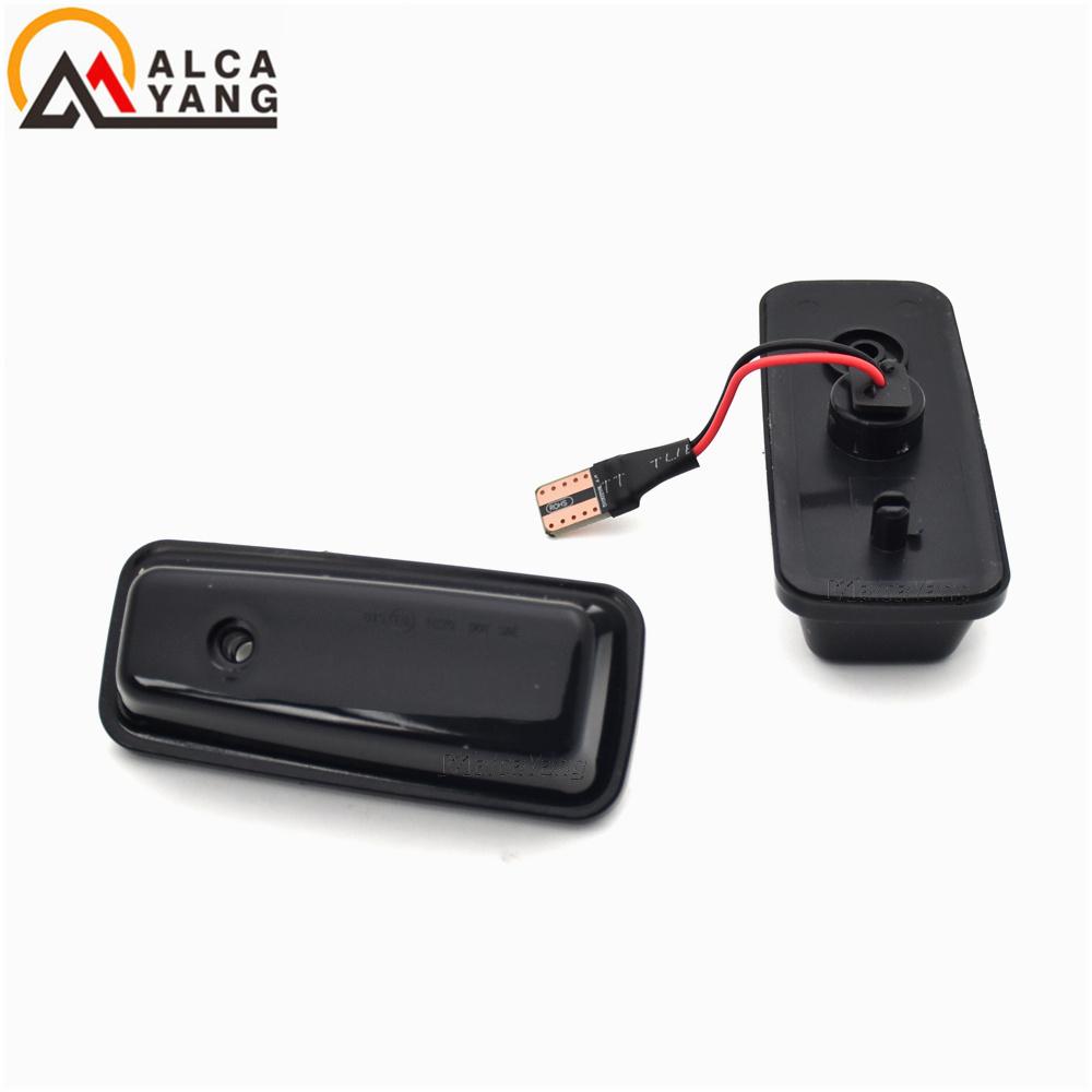 Sekwencyjny Migający LED Kierunkowskaz Boczny Kierunkowskaz dla Mercedes-Benz Klasa G W463 W461 G500 G550 G55 G63 G65 Ambe