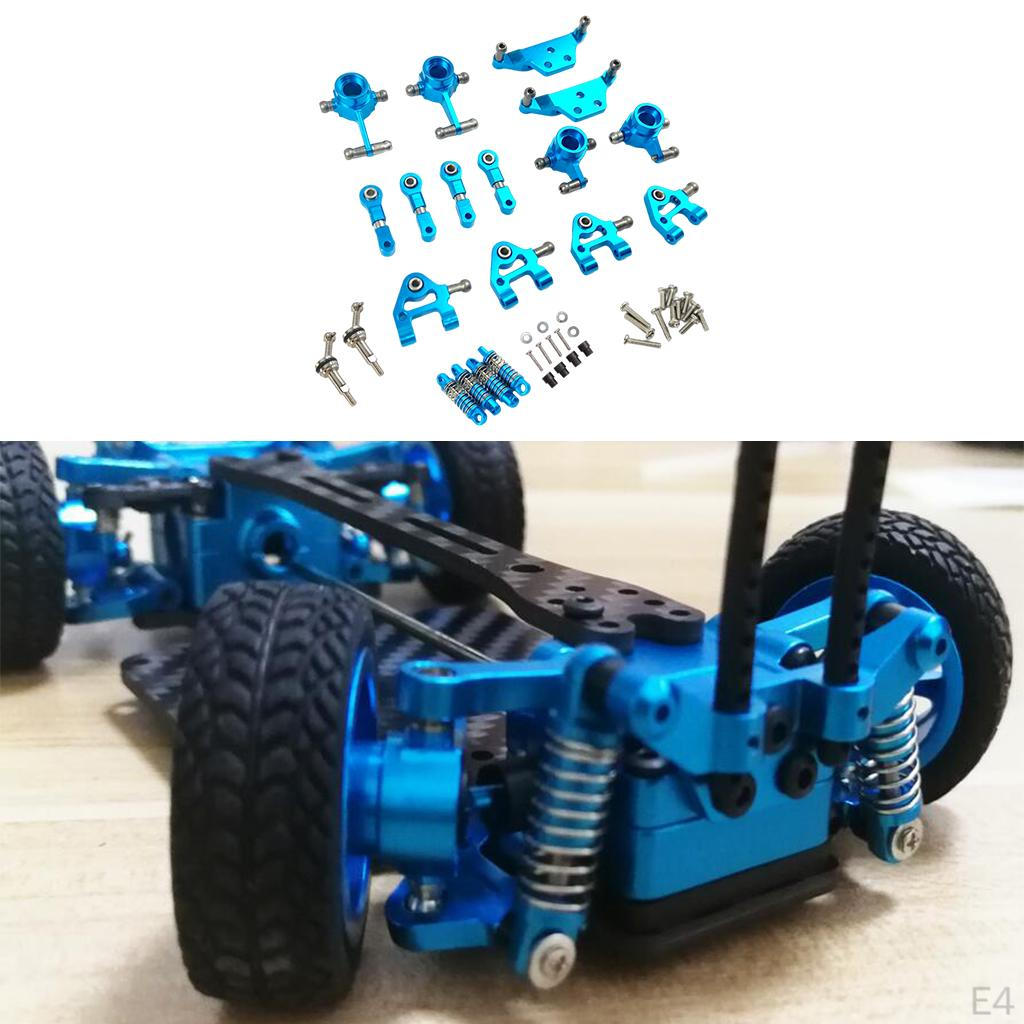 1 / Set Shock Absorber + Steering Arm Upgrade Accessories for K989 K969 P939 K979 Scala