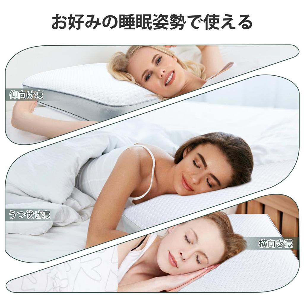 INFANZIA Standard Cube Pillow, Hotel-Quality Memory Foam, Suitable for Side, Back, and Stomach Sleepers, Soft and Breathable, Washable Cover,