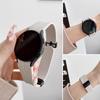 Originalus silikoninis dirželis Samsung Galaxy Watch 7 6 5 4 FE 44mm 40mm/5 pro 45mm magnetinei apyrankei watch6 Classic 43mm 47mm dirželis