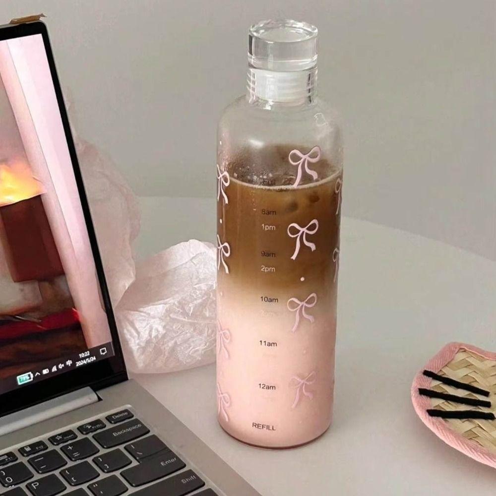 Plastik Plastikbecher 500ml Wasserbecher Niedliche Wasserflasche Saft Milch