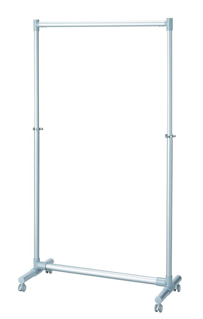 Pearl Metal Lightweight and Durable Aluminum Clothes Rack, Silver, N-7592