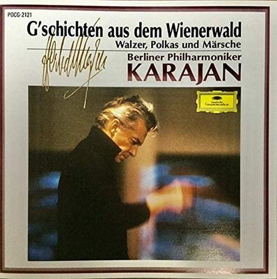 CD BERLIN PHILHARMONIKER ORCHESTRA, J. - Tale of the Vienna Woods * Waltz POCG2121 Japan Classical Used