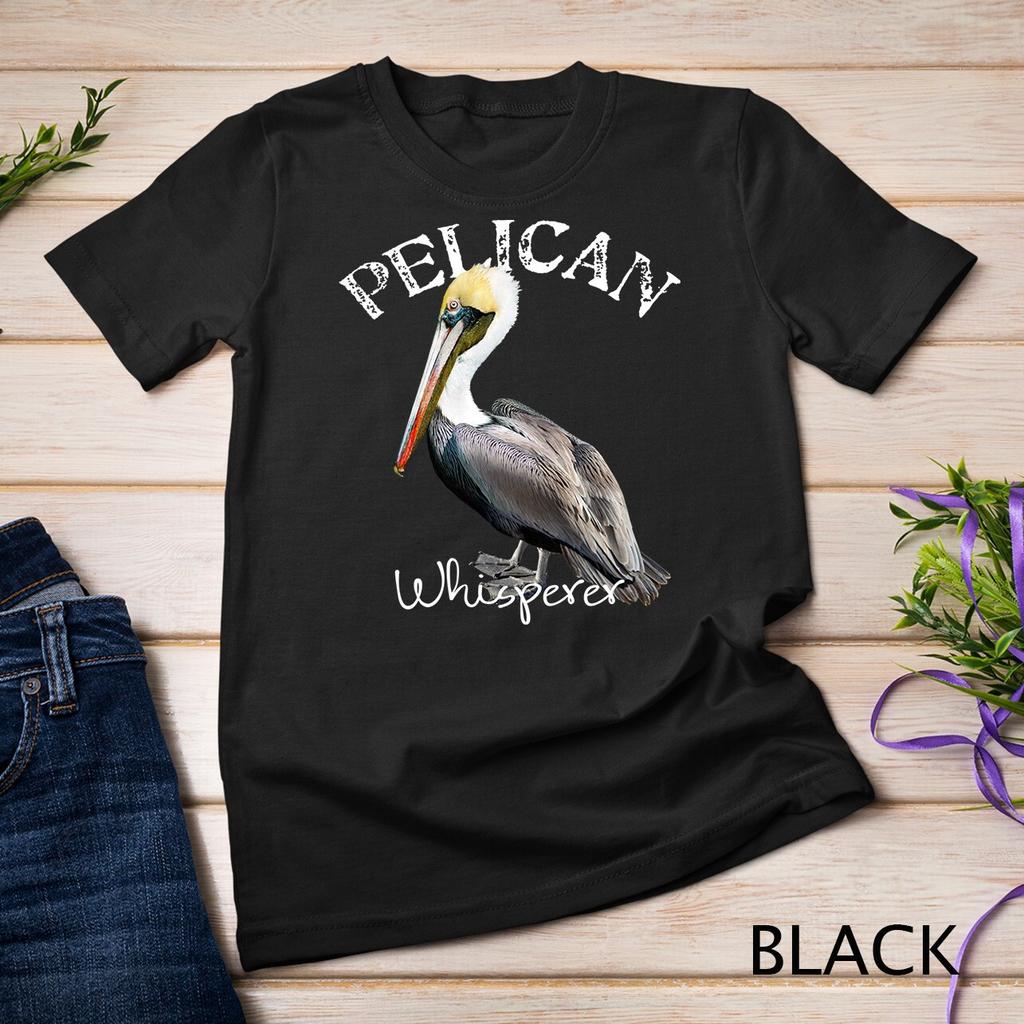 Pelican Whisperer Cute Pelican Shirt Bird Lover Pelican Gift Unisex T-Shirt Mens Womens Tees Top