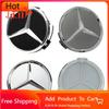 ENO1   For Benz AMG 4pcs 75mm Car Wheel Center Caps Rims Hub Caps For Mercedes Benz W204 205 A B C E S CLA CLK ML GLK GLA GLB GLC CLAS