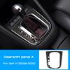 Echtes Kohlefaser-Interieur-Kit Luxusauto Schalthebel-Panelabdeckung Aufkleber für Volkswagen Golf 6 GTI MK6 2008-2013 Zubehör