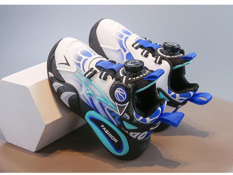 Boys' Winter Fleece-Lined Cotton Basketball Shoes – 2025 Edition