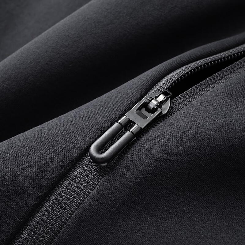 Men's Plus Size Sporty Casual Stand Collar Zip-Up Sweatshirt