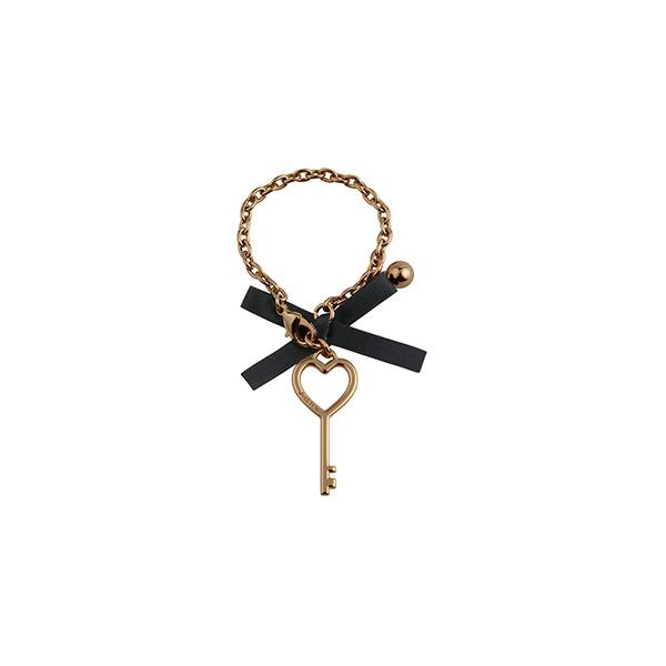 Jestina J.Letter Mini Ribbon Key Charm Go (Jeacea5Bf977Go360)