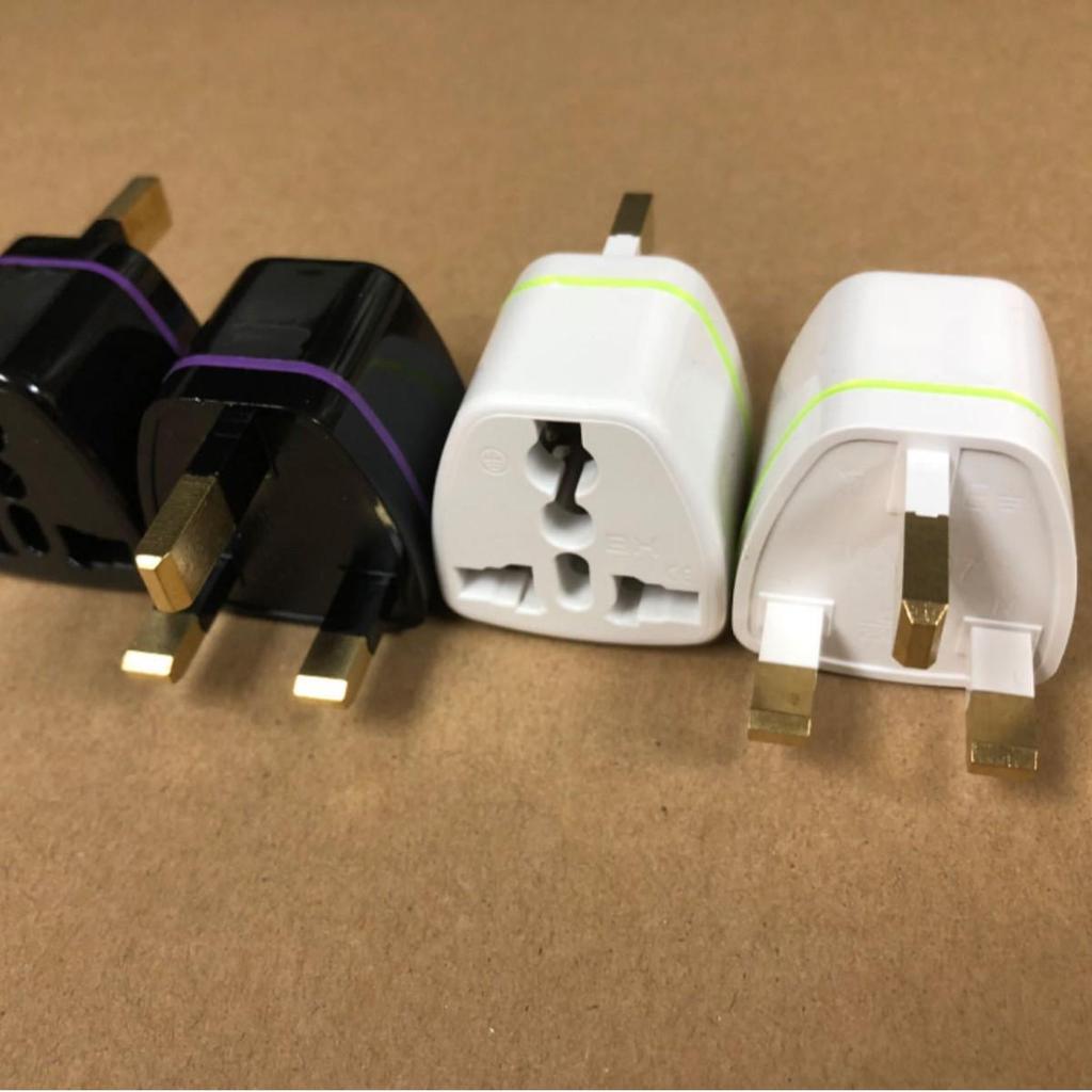 High-Quality Pure Copper Adapter: UK, US, AU to EU Plug