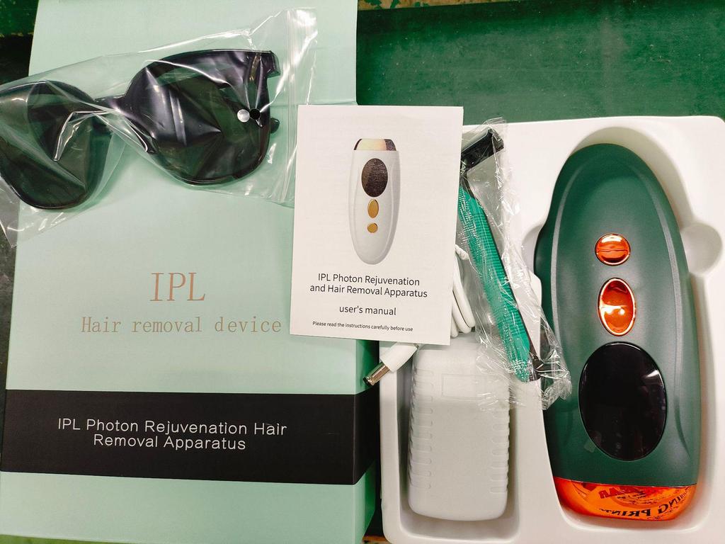 IPL Laser Hair Removal and Photorejuvenation Device - Portable, Painless Hair Removal System