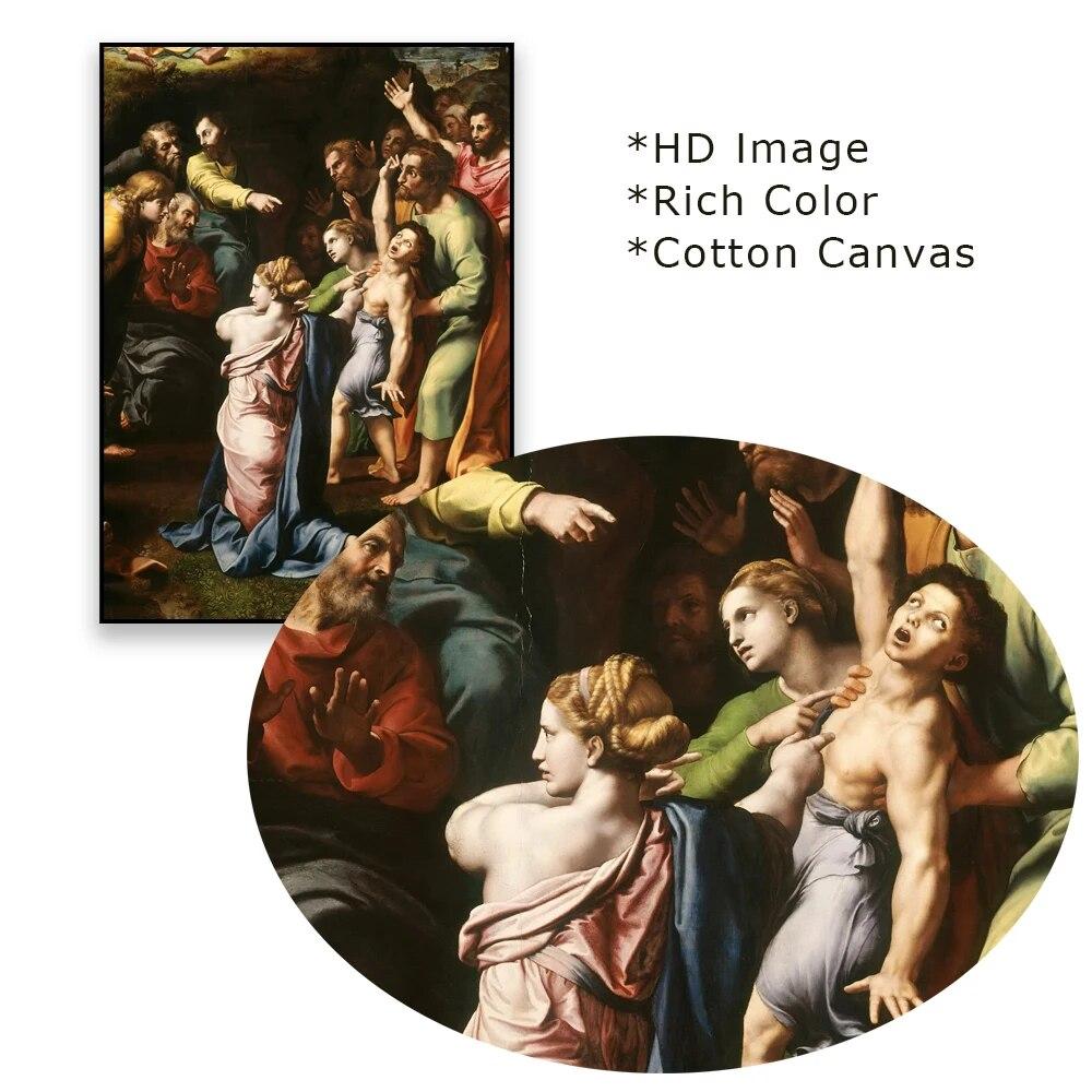 Klassisches Ölgemälde-Poster „Verklärung Christi“, Drucke, Raffaello Santi, Leinwandgemälde für die Galeriedekoration für zu Hause