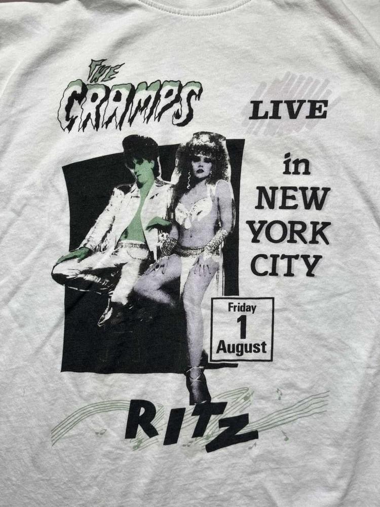 The Cramps Live In New York City Shirt Unisex Concert S-5XL AR644 Unisex T-Shirt S