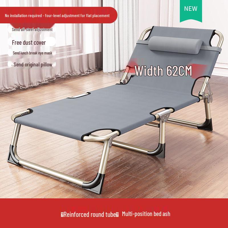 Reinforced Multifunctional Folding Recliner Bed for Home and Office