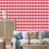 Harlequin Diamonds Wallpaper Coral, Fine Detail for Living Room and Bedroom 50x1000