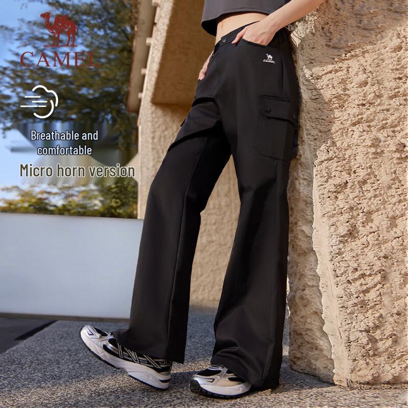 

CAMEL Women s Flared Sporty Casual Trousers C25BAYQ6010 L