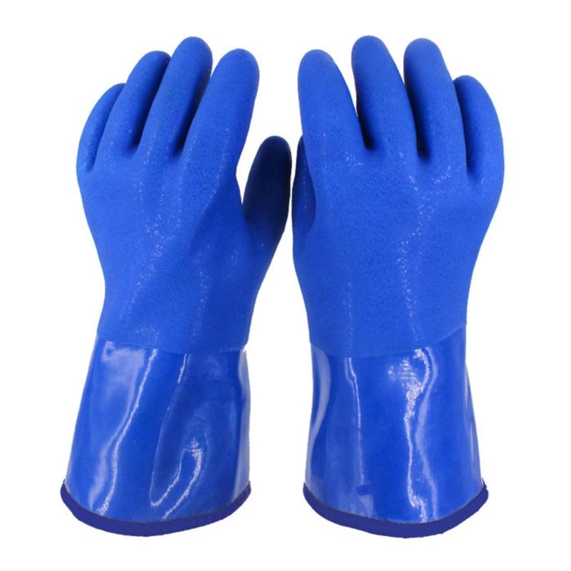 Men Work Thermal Gloves -20 Degree Winter Protection Waterproof Non-slip Oilproof Wear-resistant Cold Storage Fishermen