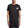 Moncler Logo Label Casual Short Sleeve T-Shirt Men Tops Black I10918C000588390Y999