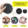 20 Pieces 4 Inch Sublimation Blank Cup Coasters Blank Cup Mat Transfer Blank Coasters Round Neoprene Coasters