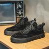 2024 Autumn New Low-top Lace-up Men's Shoes Platform-soled Trendy Casual Shoes Versatile Fashion Men's Sports Board Shoes