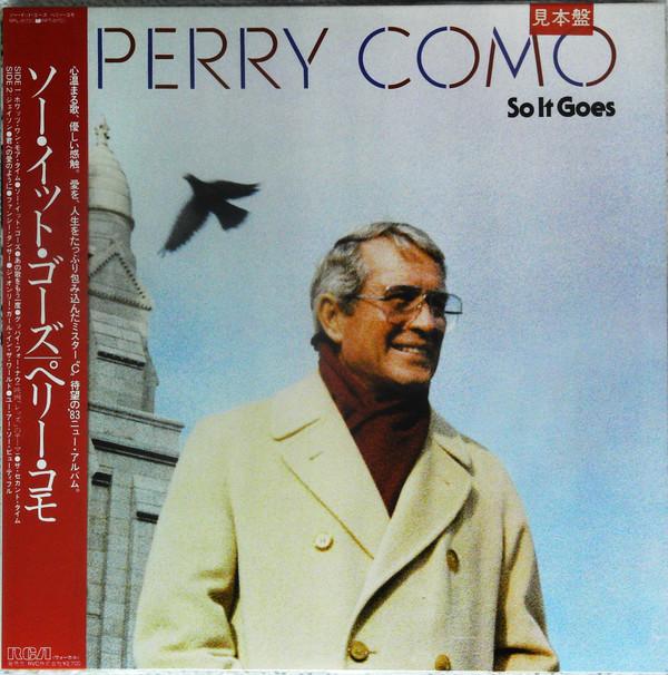 

LP Record PERRY COMO - So It Goes RPL8170PROMO RCA 1983 Japan Obi Pop Used