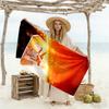 Dynamic Soccer Moment Beach Towel Super Soft & Absorbent Comfortable Lightweight Suitable for Sports, Travel, Swimming, Yoga, Bathroom, Beach, And Poo