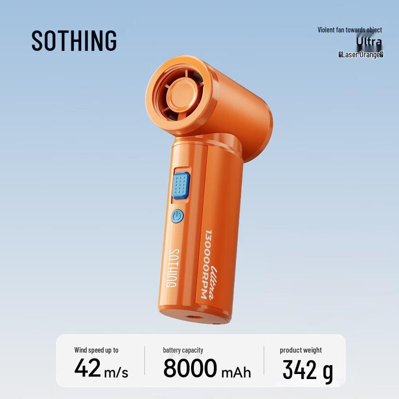 High-Speed Portable Handheld Turbine Fan