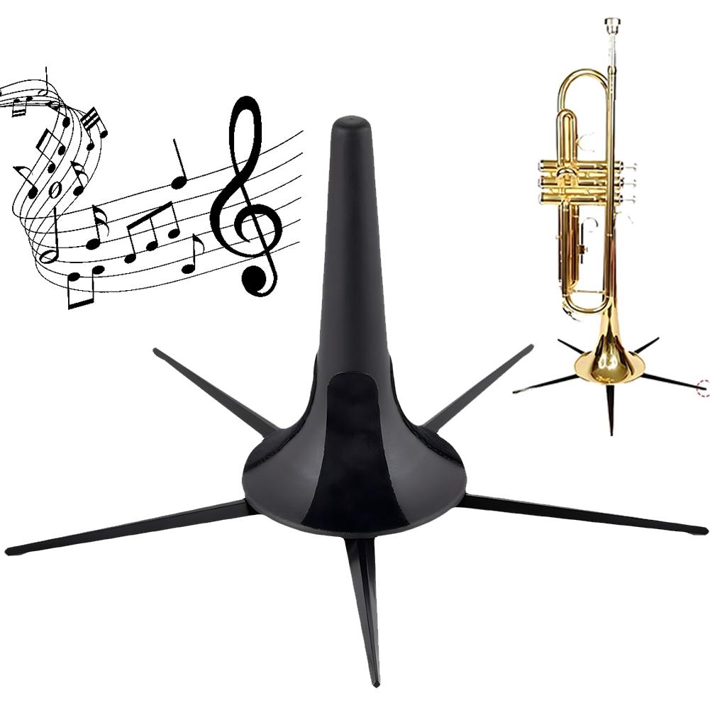 5 Legs Foldable Trumpet Stand Waterproof Metal Clarinet Stand Portable Placement Rack Woodwind Musical Instrument Accessories
