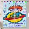 Rugrat Shade Curtain Tiebacks Blinds Blackout Bedroom Curtains 100% Window Roller Curtains for Doors Partition Tentacles Shades
