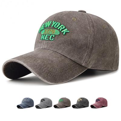 Cappellino da Baseball Primavera Estate Cappellino in Cotone Ricamato con Lettere per Uomo Donna Snapback Cappellino Parasole Cappelli Cappellino da Pesca Cappellino con Visiera