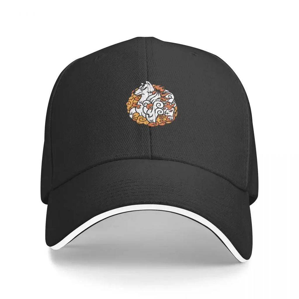 Okami Amaterasu Baseball Cap Sun Cap derby hat Hat Baseball Cap Unisexs Luxury Womens