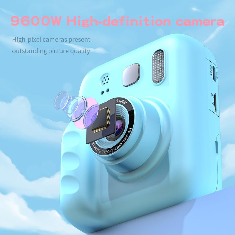 New Mini Portable Thermal Printing Camera Kids Digital HD Instant Printing Thermal Paper Retro Printer Outdoor Travel Camera