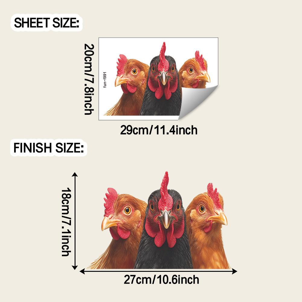 

Креативна Імітація Півня Комбінація Кухня та Їдальня Декорування та Прикраса Настінні Наліпки