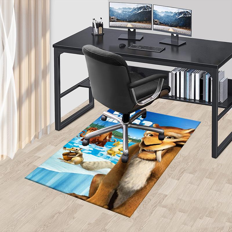 Ice Age Continental Drift Carpet For Playroom Bedroom Living Room Sofa Home Decorkids Game Area Rug Nonslip Floor Mat