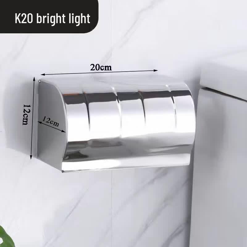 Drui'en Stainless Steel Waterproof Toilet Paper Dispenser