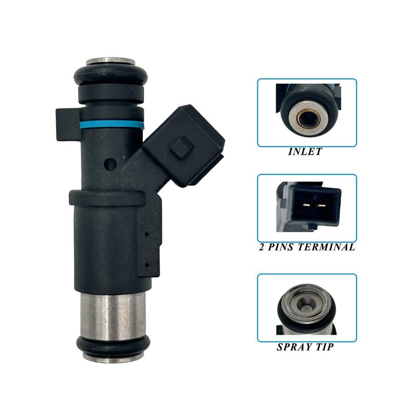 Car Engine Fuel Injector Nozzle For CITROEN BERLINGO C3 C2 SAXO PEUGEOT 206 306 307 PARTNER 01F002A 0280156357 1984E0
