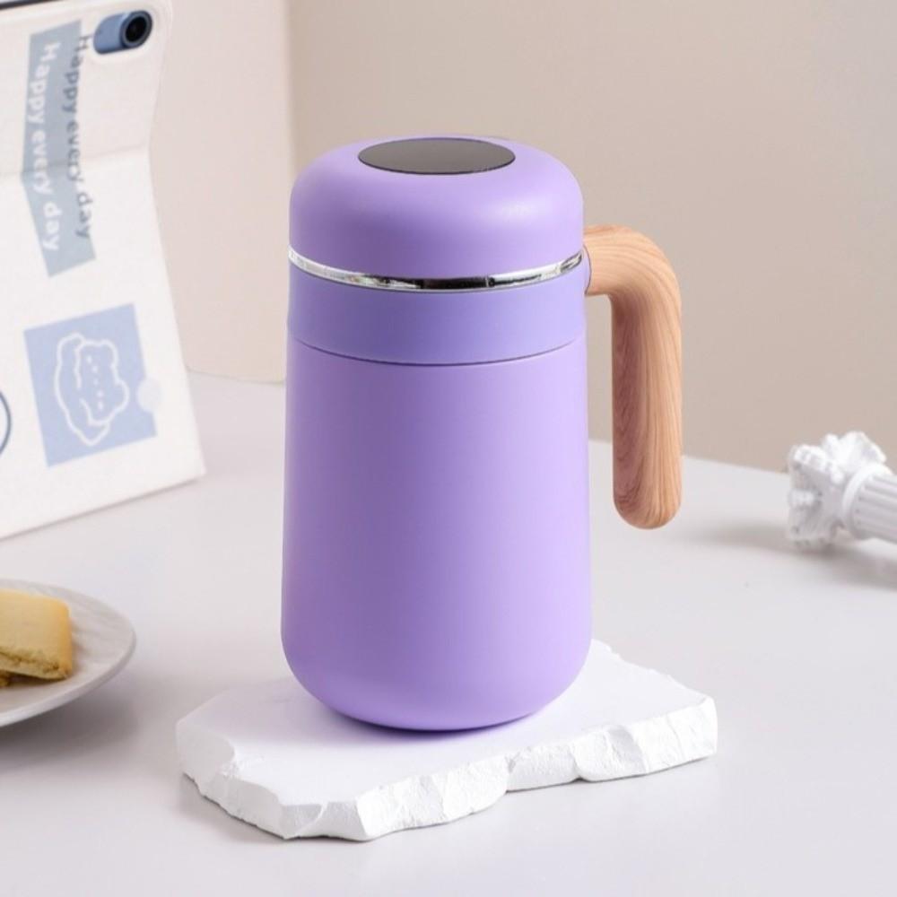Leak Proof Thermal Cup 480ml Tea Cup Thermal Insulation Double Wall Cup  Home