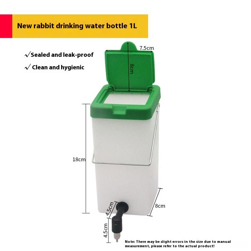 Rabbit Waterer  Rabbit Waterer Drinking Bottle Automatic Drinking Equipment Rabbit Water Bowl