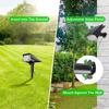 4pcs Solar Spotlight Outdoor Garden Wall Lamp for Tree Street Decor IP65 Waterproof LED Green Landscape Countyard Solar Light