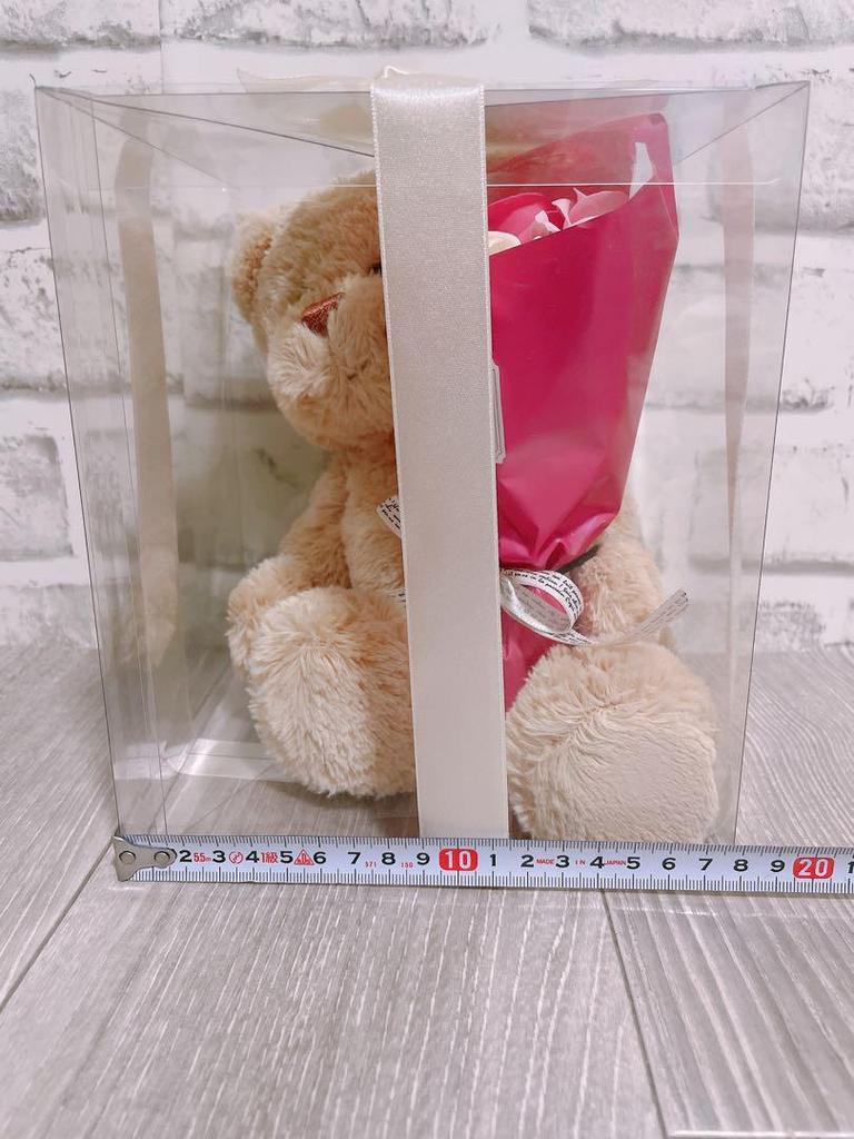 [USED] Teddy Bear (with Flower Soap)