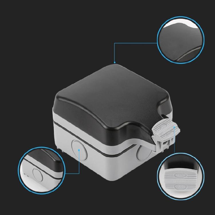 Waterproof Switches Socket Box Single Outlet Cover Outdoor Electrical Outlet Box