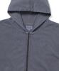 Thisisneverthat Waffle Lined Zip Up Hoodie Warm Blue