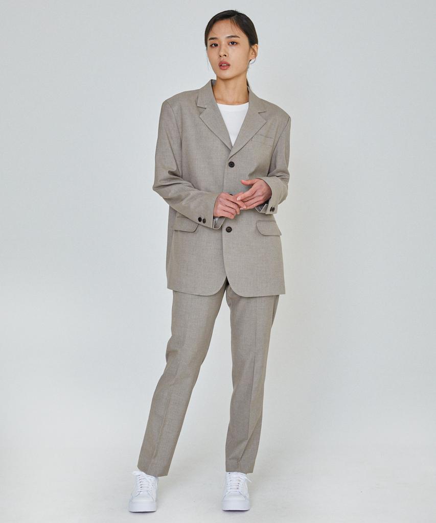 AOTT Standard Tapered Slacks Beige